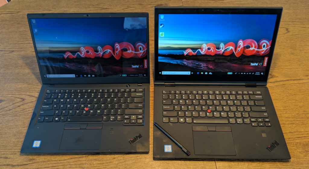 thinkpad x1 carbon vs x1 yoga